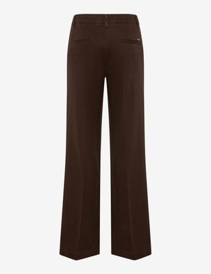 Brax maine wide leg pants bruin