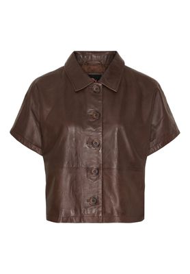 BTF CPH fanya leather jacket bruin