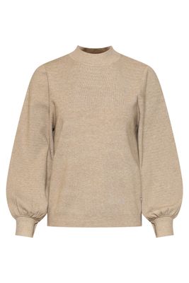 Smashed Lemon knitted top taupe Smashed Lemon knitted top taupe