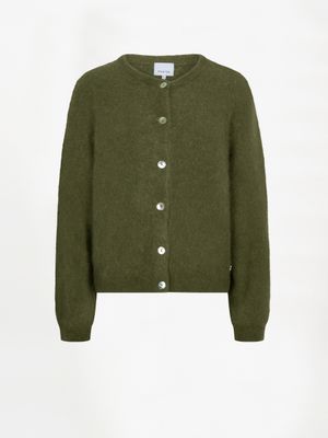 Dante6 toronto short cardigan groen Dante6 toronto short cardigan groen