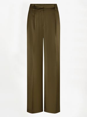 Dante6 jules satin smart pants groen