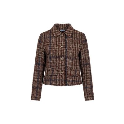 Another Woman tweed jacket multicolour