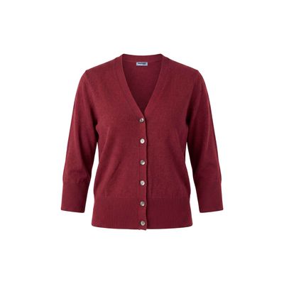 Another Woman 7/8 sleeve cardigan rood Another Woman 7/8 sleeve cardigan rood