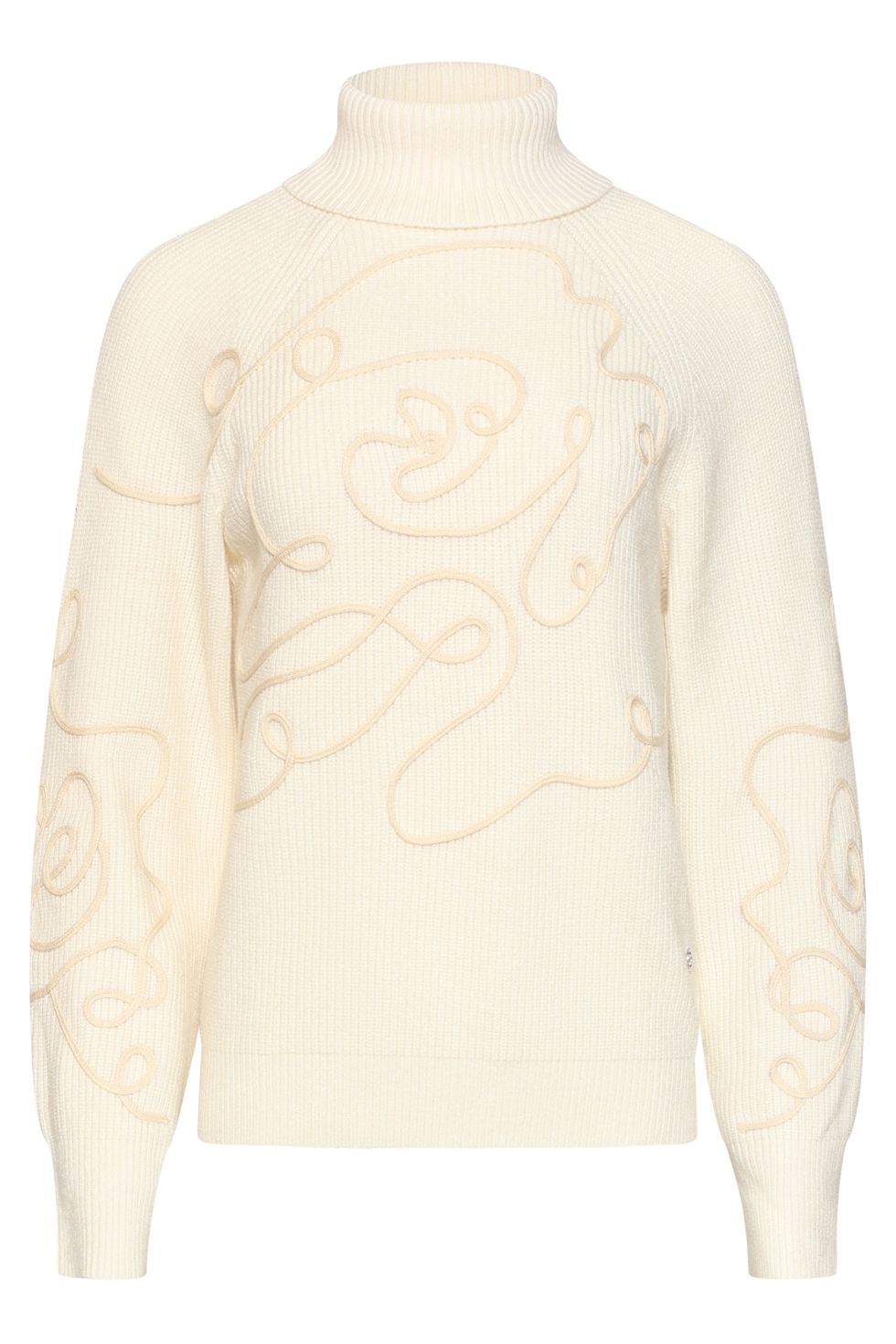 Smashed Lemon knitted top off white