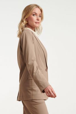 Smashed Lemon travel blazer zand