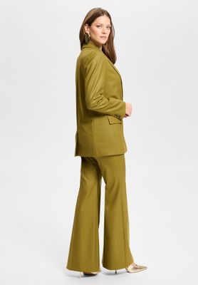 Swing double breasted blazer groen