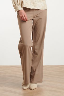 Smashed Lemon travel pants zand
