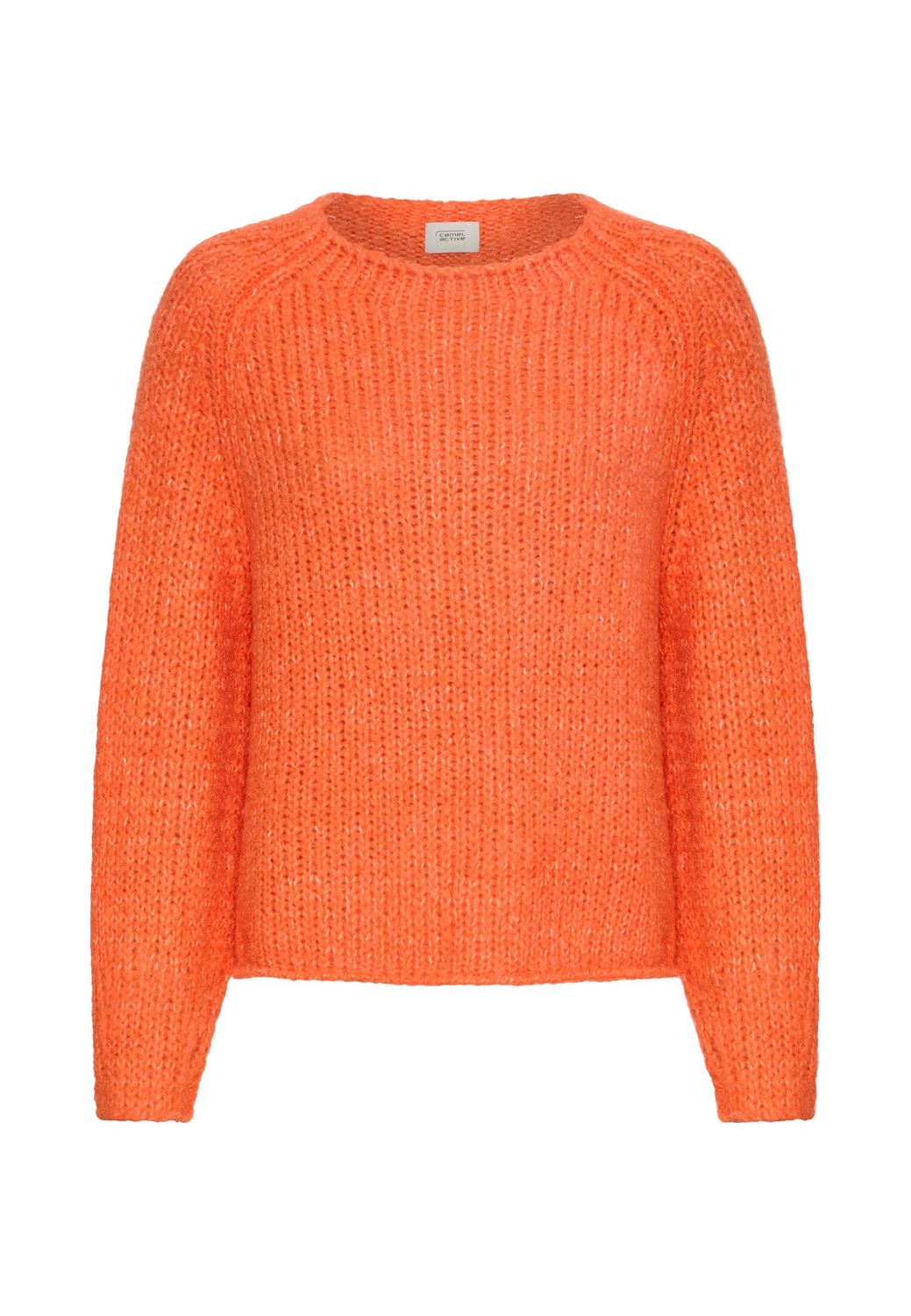 Camel Active knitted pullover oranje