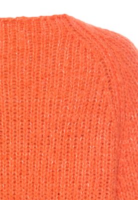 Camel Active knitted pullover oranje