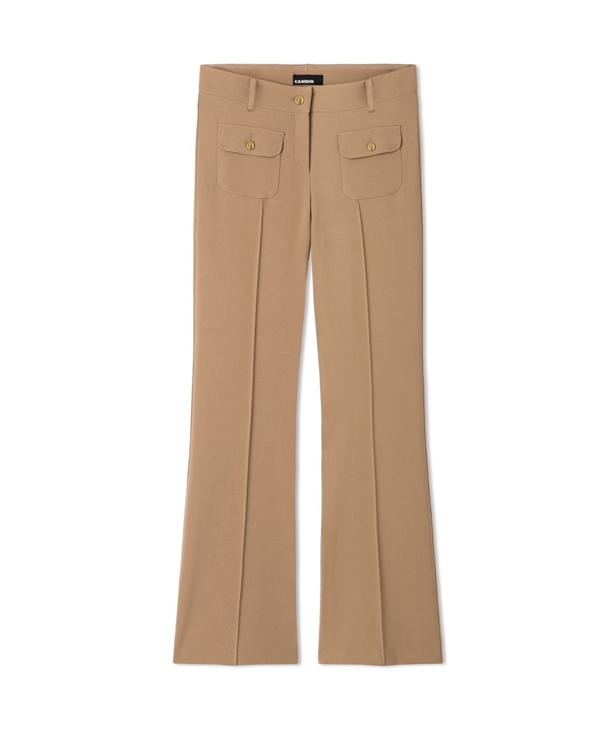 Cambio farah pocket wool substitute bruin