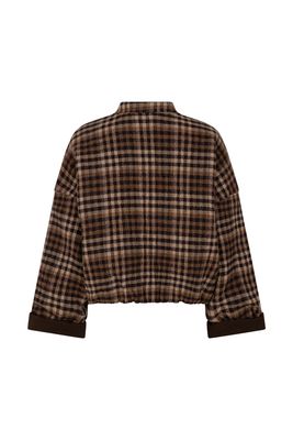 Ruby Tuesday cidore check bomber jacket check