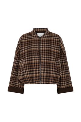 Ruby Tuesday cidore check bomber jacket check