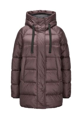 Milestone umeko 3/4 stepped coat bruin