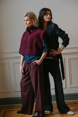 Aimee the Label luxW6 trouser bordeaux
