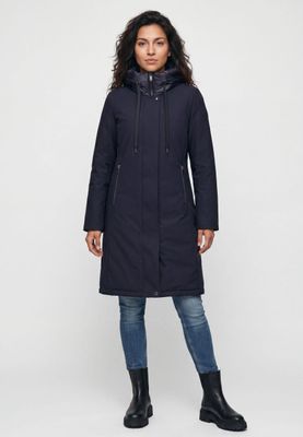 Milestone martha 3/4 wintercoat blauw