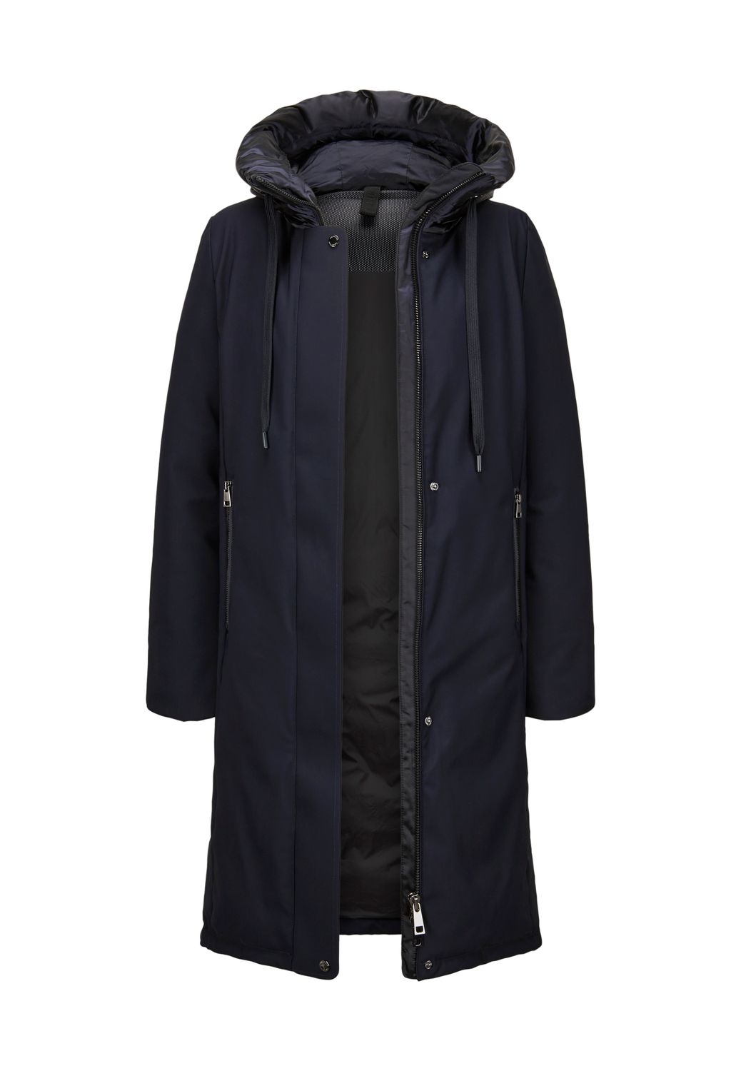 Milestone martha 3/4 wintercoat blauw
