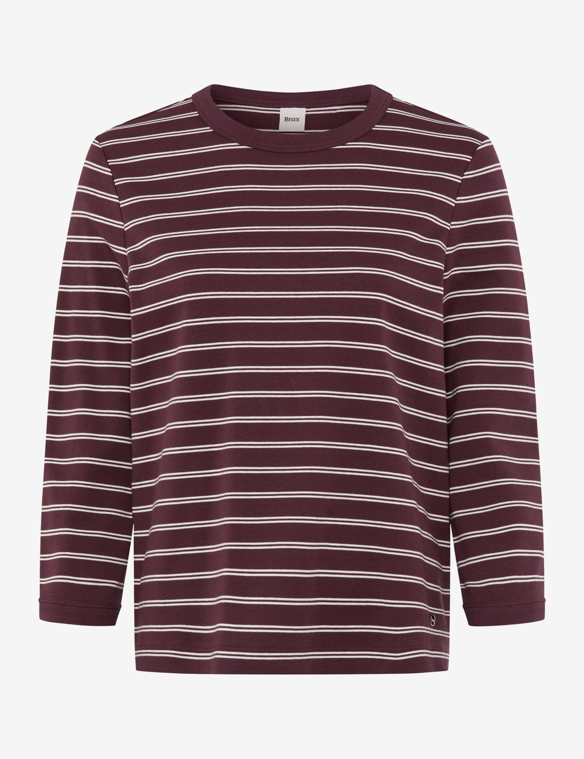 Brax cira striped top bordeaux