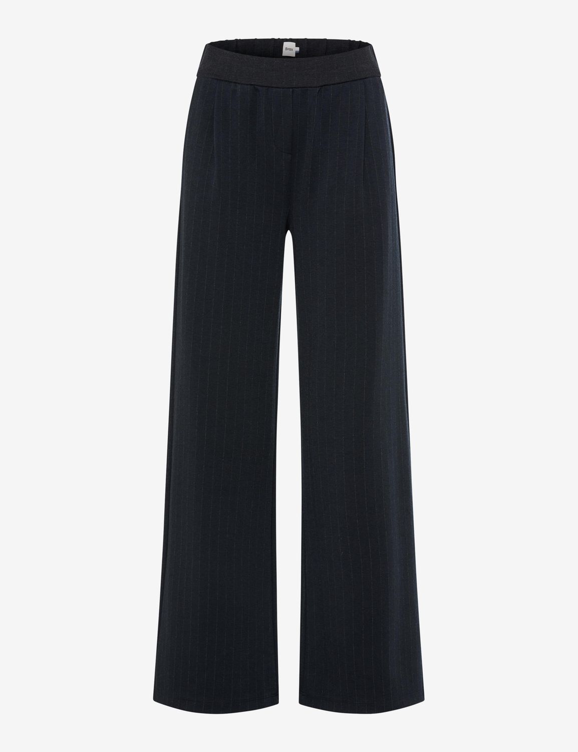 Brax maine pinstripe stretch pull-on blauw