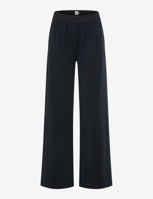 Brax maine pinstripe stretch pull-on blauw