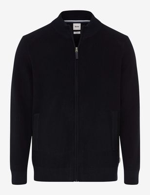 Brax Men john knitted cardigan blauw
