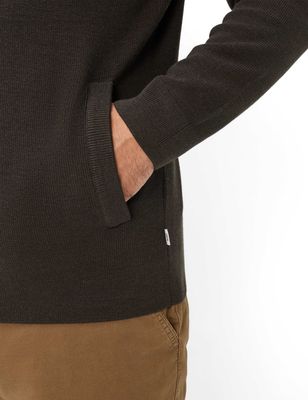 Brax Men john knitted cardigan bruin
