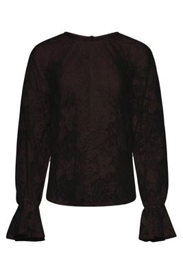 Smashed Lemon lace blouse bruin