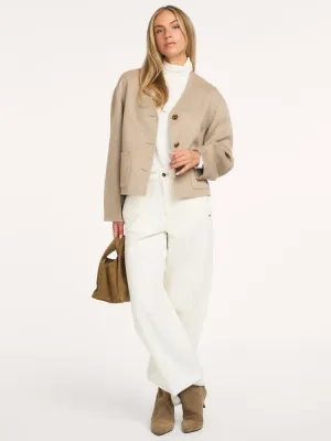 Studio AR amaly wool blend short jacket kit