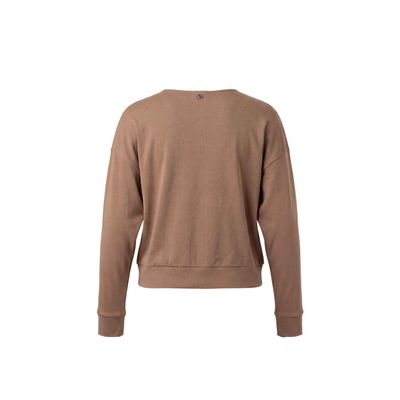 Poools top with scarf zand