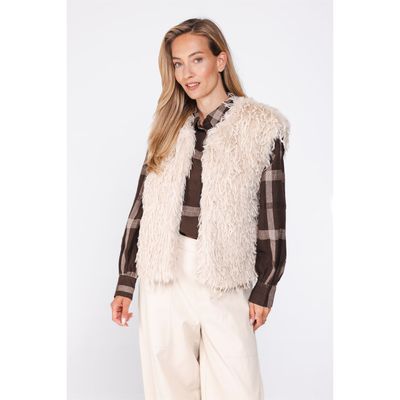 Poools hairy fur gilet kit