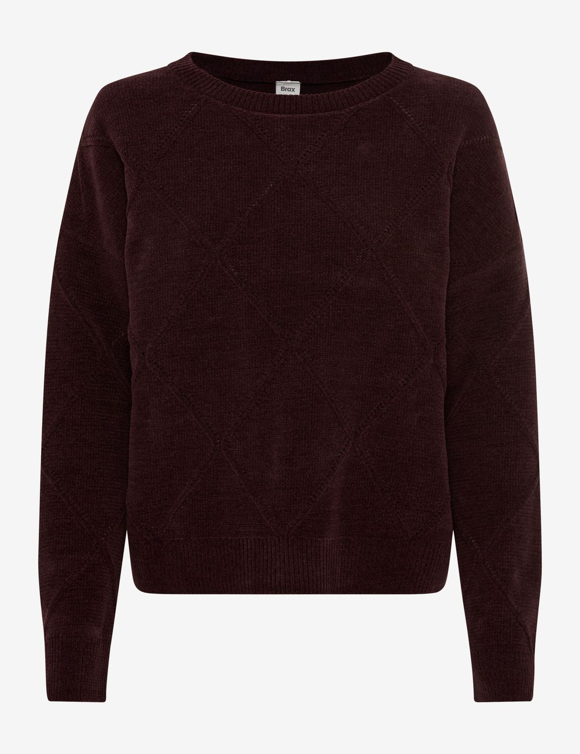 Brax lisa knitted pullover bruin