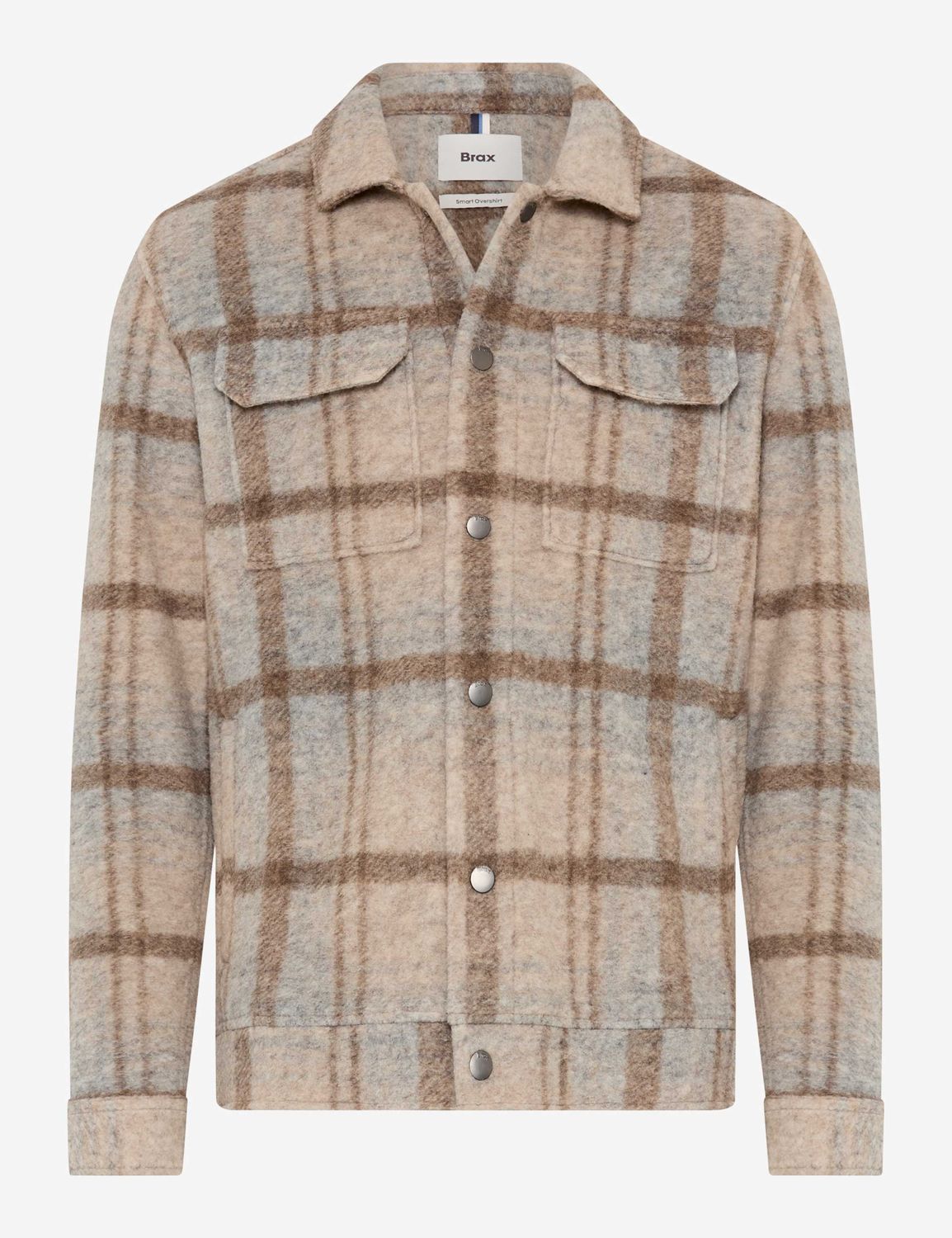 Brax Men santiago overshirt check