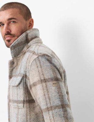 Brax Men santiago overshirt check
