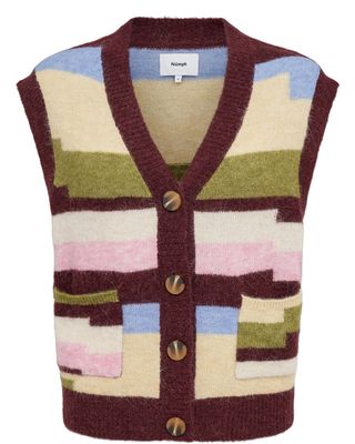 Nümph riette pixel stripe vest multocolour Nümph riette pixel stripe vest multocolour