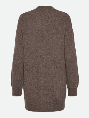 Rosemunde Copenhagen tinker wool bland v-neck cardigan grijs