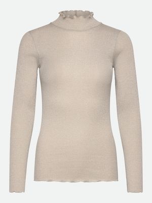 Rosemunde Copenhagen boston lurex ls top zand Rosemunde Copenhagen boston lurex ls top zand