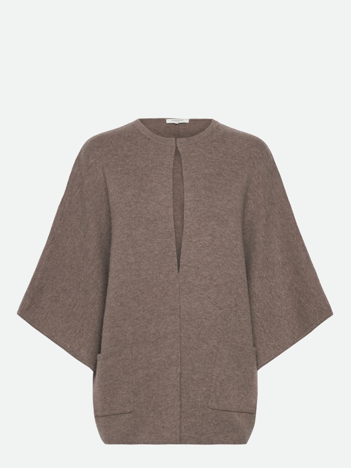 Rosemunde Copenhagen jesse wooll cape cardigan zand