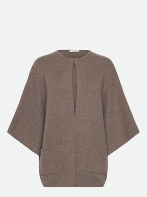 Rosemunde Copenhagen jesse wooll cape cardigan zand Rosemunde Copenhagen jesse wooll cape cardigan zand