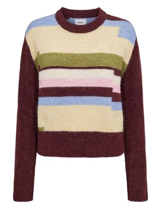 Nümph riette pixel stripe pullover multicolour Nümph riette pixel stripe pullover multicolour