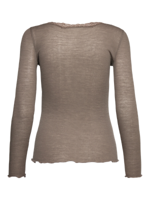 Rosemunde Copenhagen burlington wool lace ls zand