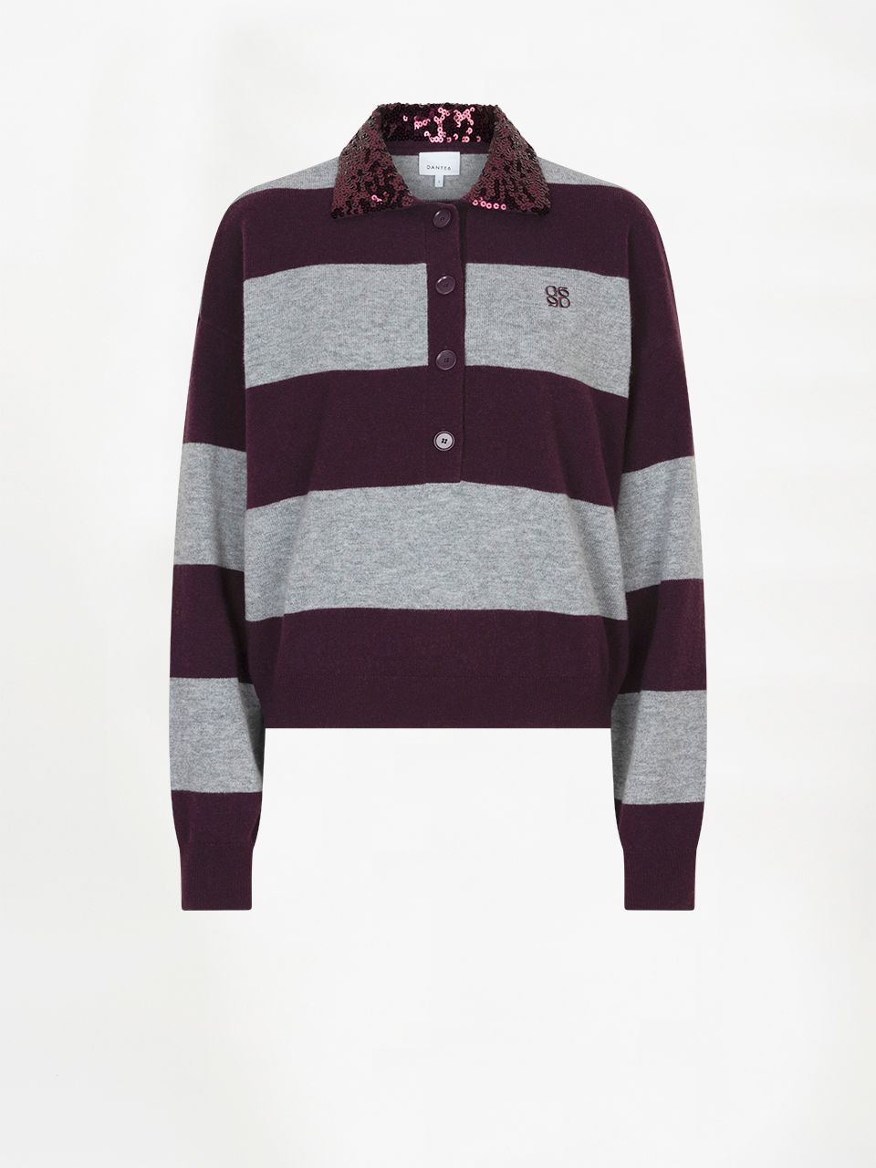 Dante6 brayden stripe sweater multicolour