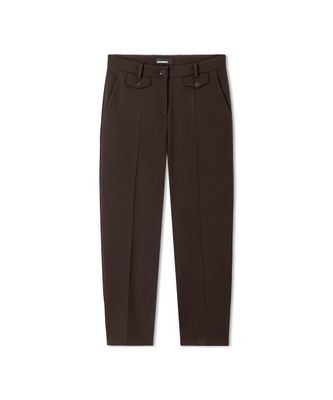 Cambio krystal flap pants bruin