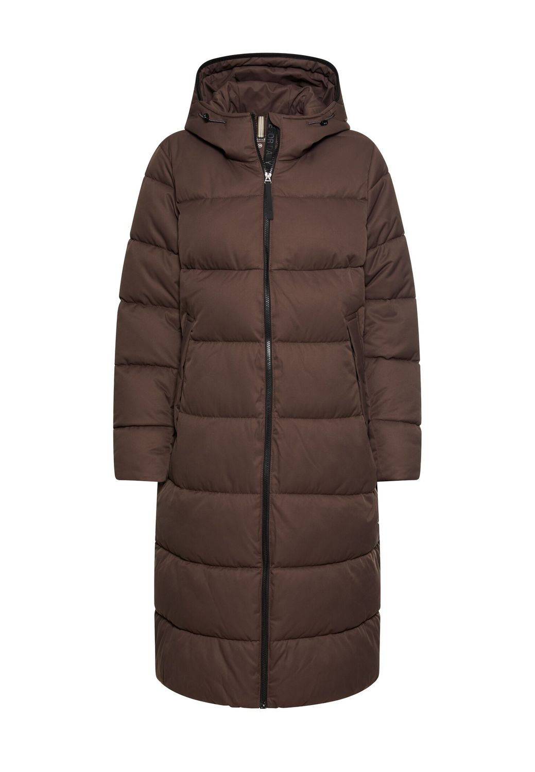 Camel Active stepped coat bruin