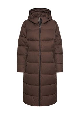Camel Active stepped coat bruin
