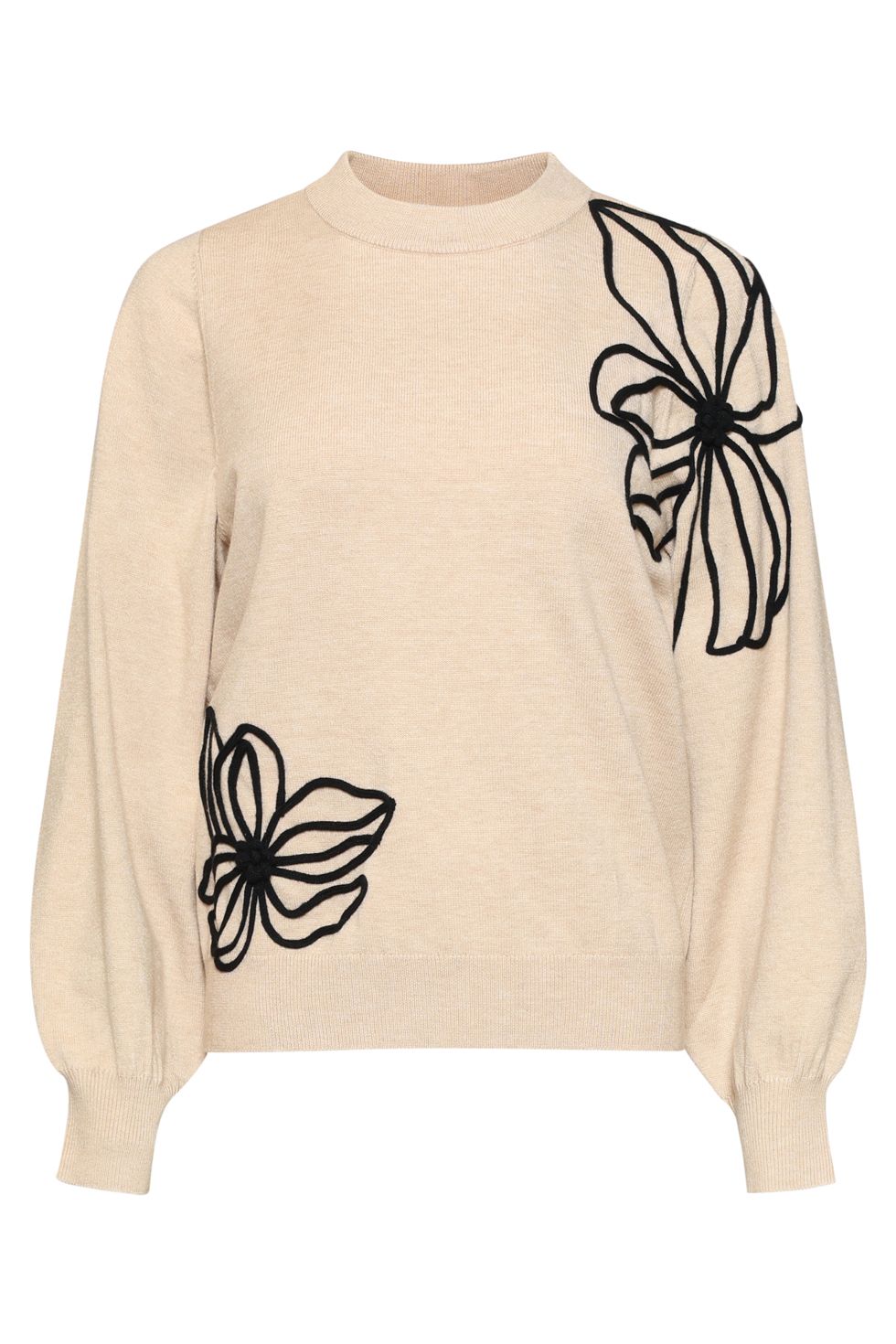 Smashed Lemon knitted pullover zand