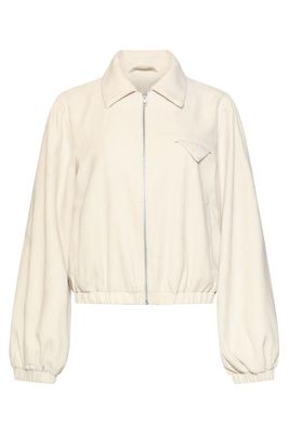 Smashed Lemon short bomber jacket zand