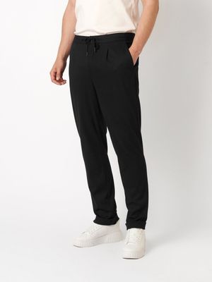 Desoto Men casual stretch pant zwart