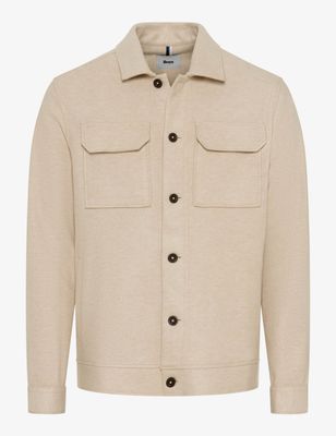 Brax Men santiago overshirt zand