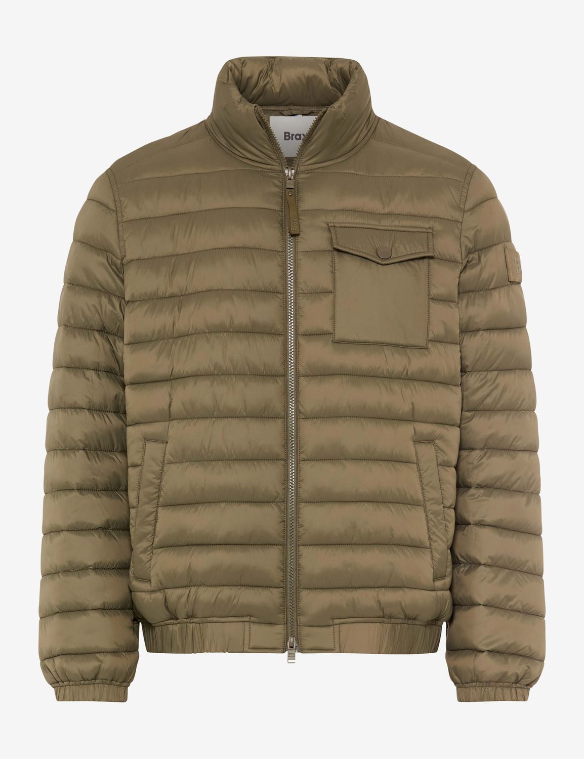 Brax Men brad quilted jacket groen