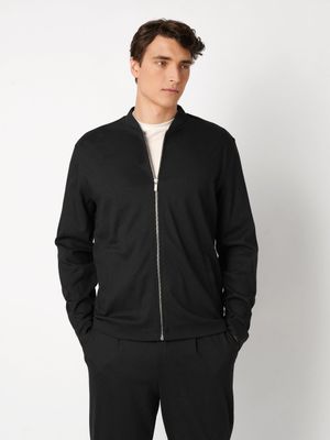 Desoto Men casual college jacket zwart