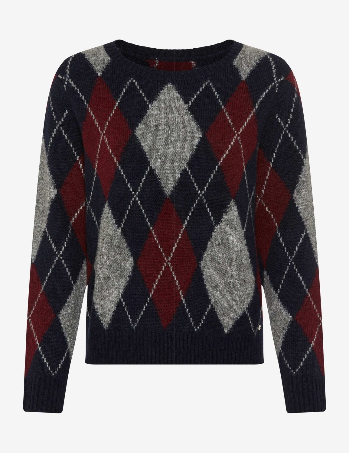 Brax liz knitted pullover blauw